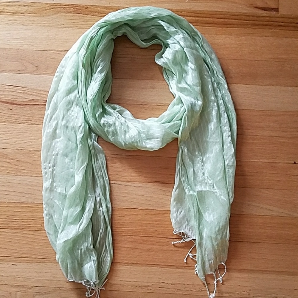 Summer Style Mint Green Scarf